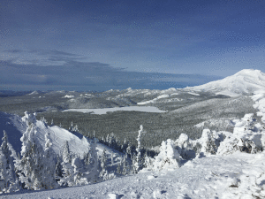 View from the cone Mt. Bachelor