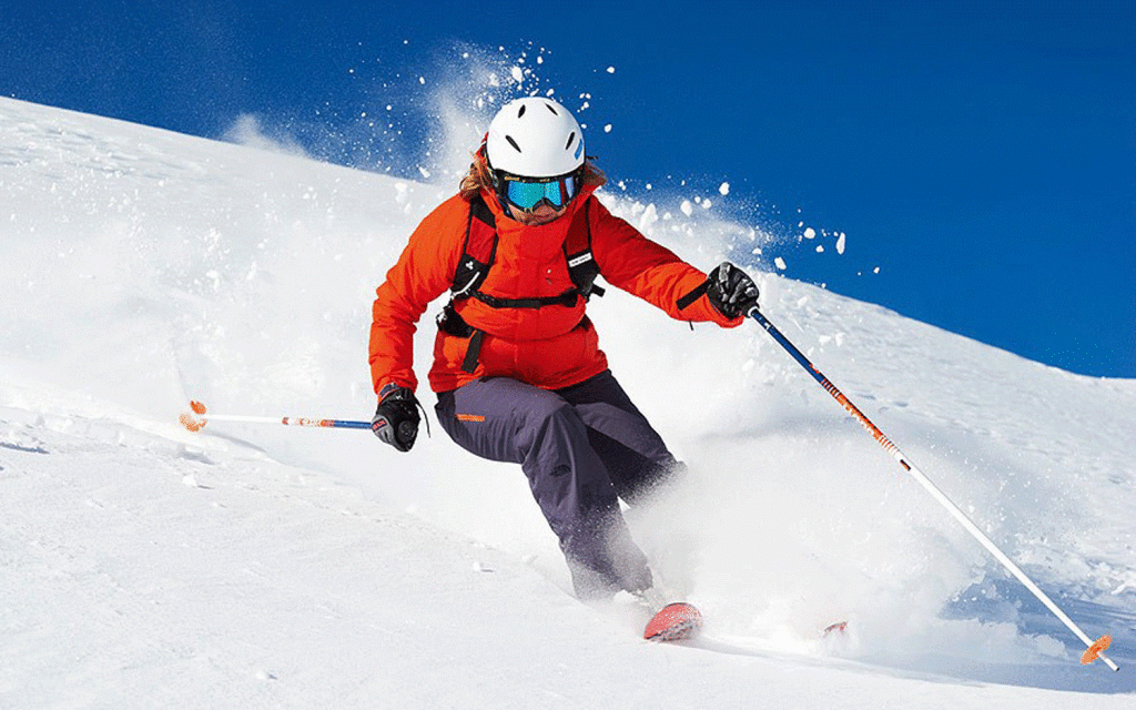 Womens Skiing - Mountain Lovely