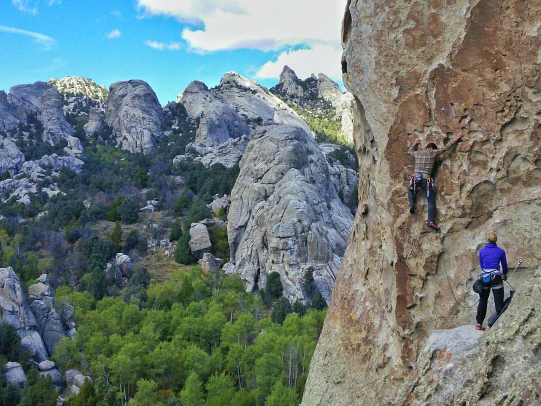 Tribal Boundaries - Rock climbing City of Rocks